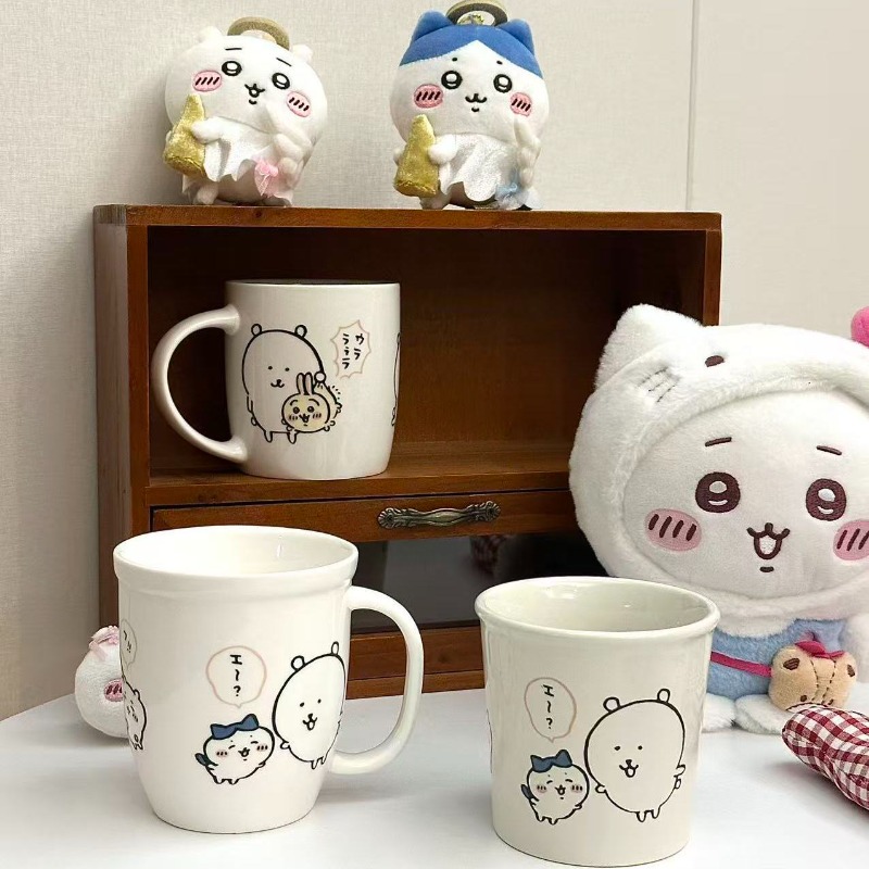 Coffee Y Tea - Kotak Hadiah Mug Keramik Anime Chiikawa
