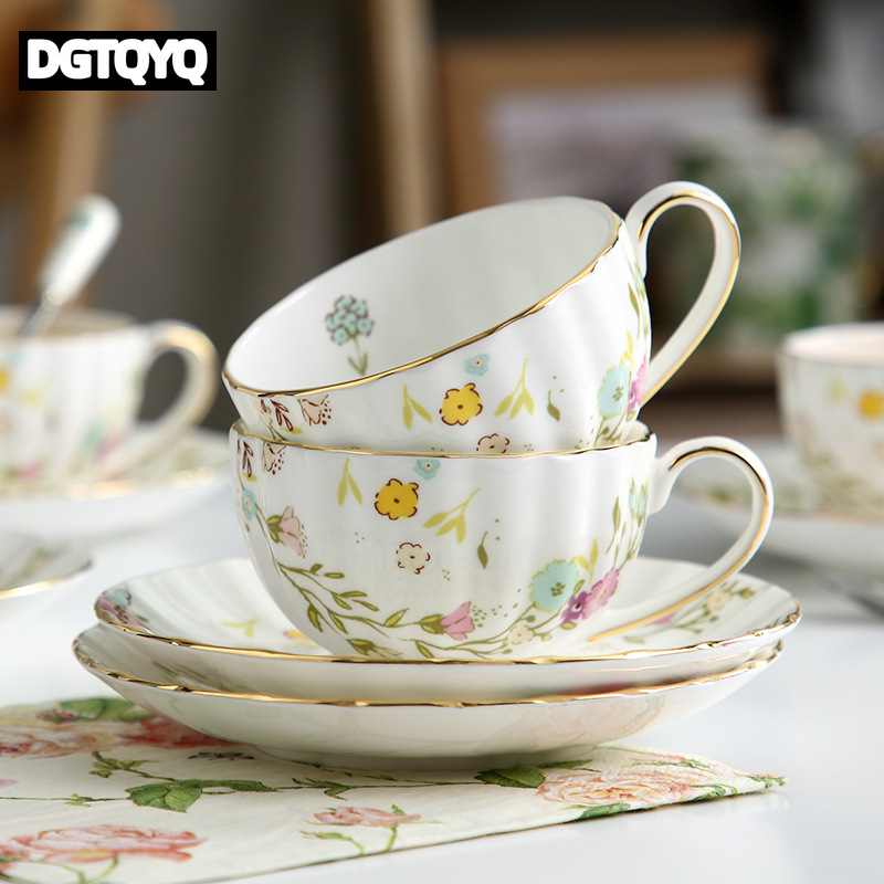 Coffee Tea Sugar Set - 2Pcs Set Cangkir Kopi Keramik Vintage