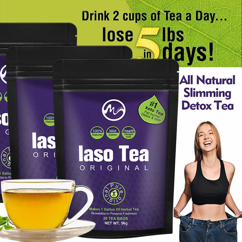 Coffee Tea For Weight Loss - Teh Detoksifikasi Laso Tea IASO Cleanser