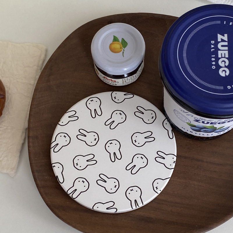 Coffee Y Tea - Tatakan Gelas Kopi Seri Miffy Lucu