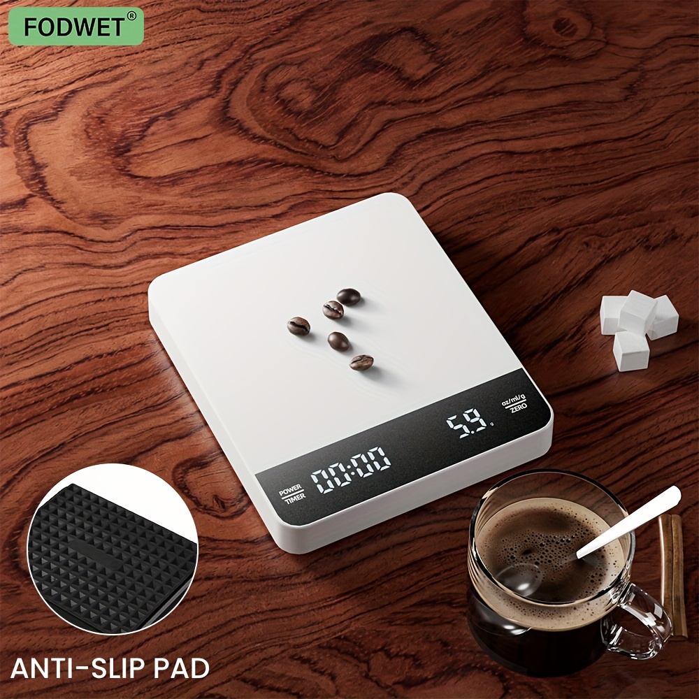 Coffee Bean Scale - Timbangan Kopi Fodwet dengan Fungsi Timer,