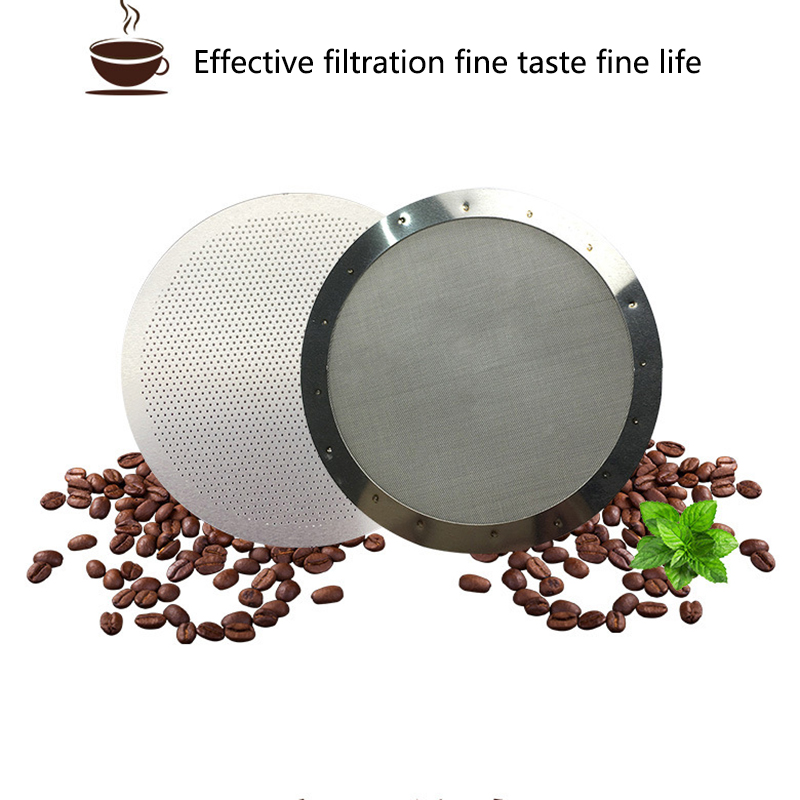 Aeropress Coffee Maker - Piringan baja tahan karat Filter Ultra