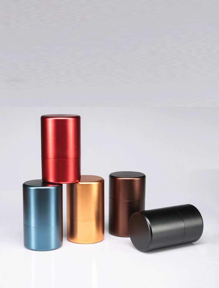 Coffee Tea Or - Kaleng Penyimpanan Kedap Udara dari Aluminium