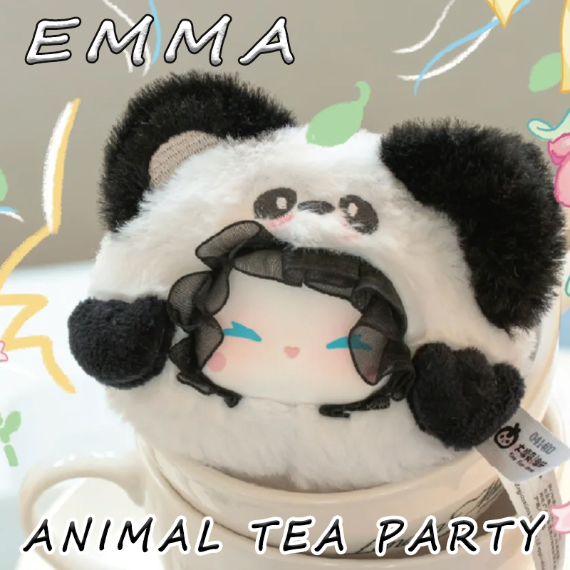 Coffee Tea Organizer - Lucy Emma Animal Tea Party Vinyl