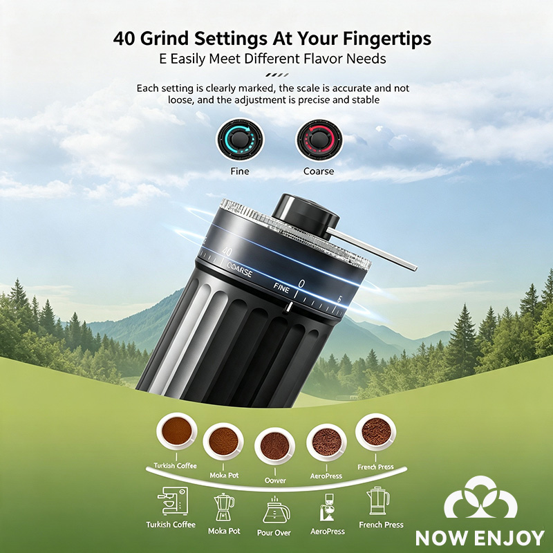 SEKARANG NIKMATI Penggiling Ko - Burr Hand Grinder ulasan dan harga