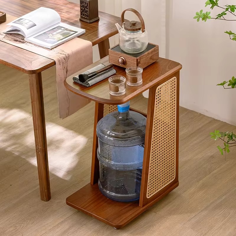 Meja Samping Kayu Solid Gaya M - Coffee Tea Or ulasan dan harga