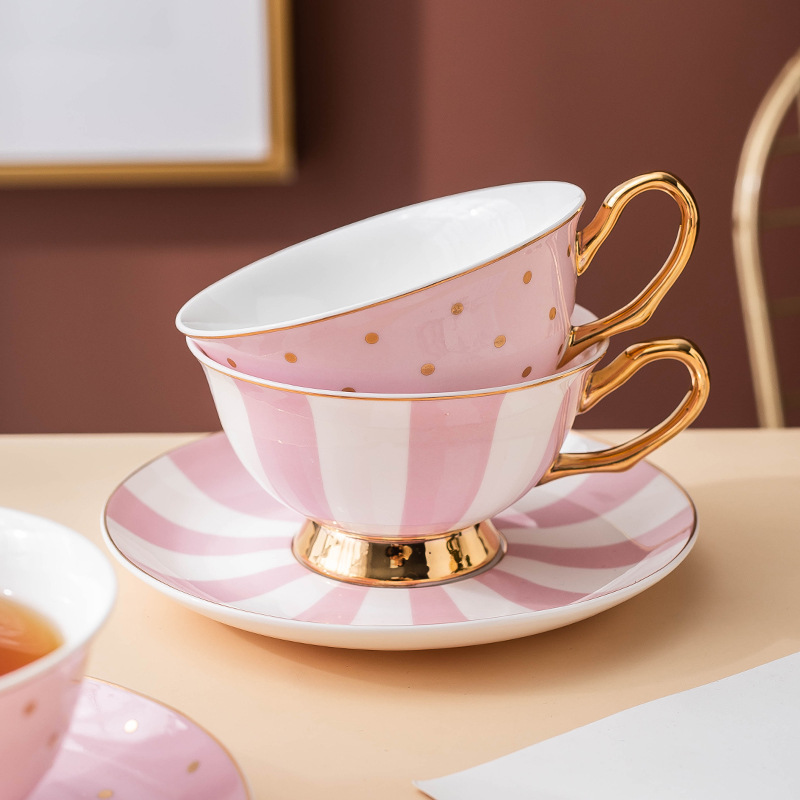 Mug Kopi Keramik Warna Pink de - Coffee Tea Sugar Set ulasan dan harga