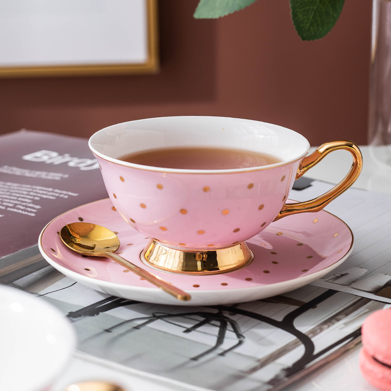 Mug Kopi Keramik Warna Pink de - Coffee Tea Sugar Set ulasan dan harga