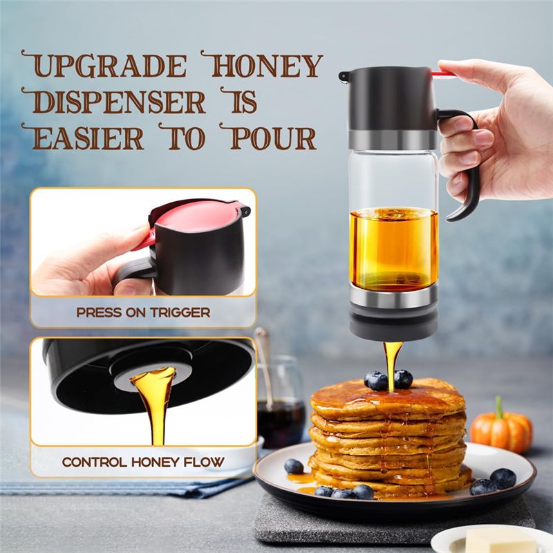 Dispenser Madu Kaca A21I-12 OZ - Coffee Tea Or ulasan dan harga