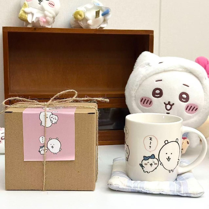 Kotak Hadiah Mug Keramik Anime - Coffee Y Tea ulasan dan harga