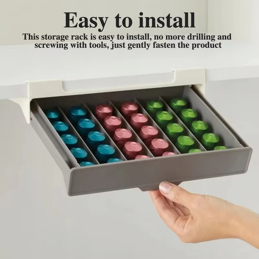 Organizer Penyimpanan Kapsul K - Coffee Tea Organizer ulasan dan harga