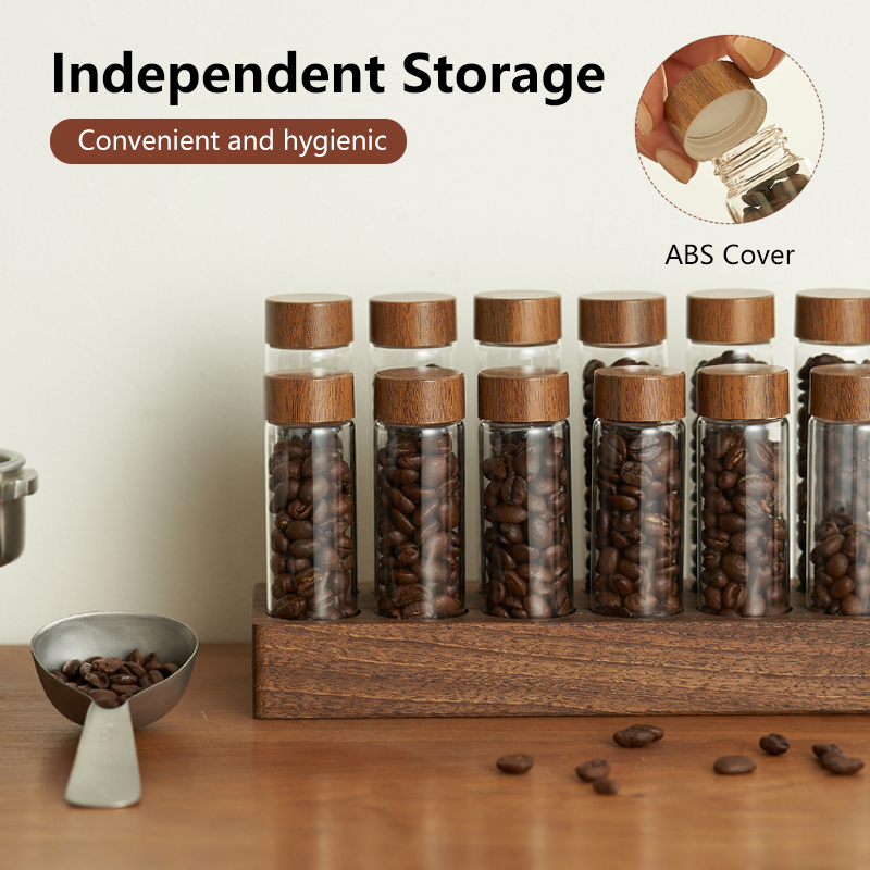 Rak Penyimpanan Biji Kopi ZIRK - Coffee Tea Organizer ulasan dan harga