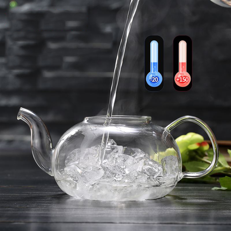 600/800 Ml Tahan Panas Kaca Te - Coffee Tea And Sugar Canister Set ulasan dan harga