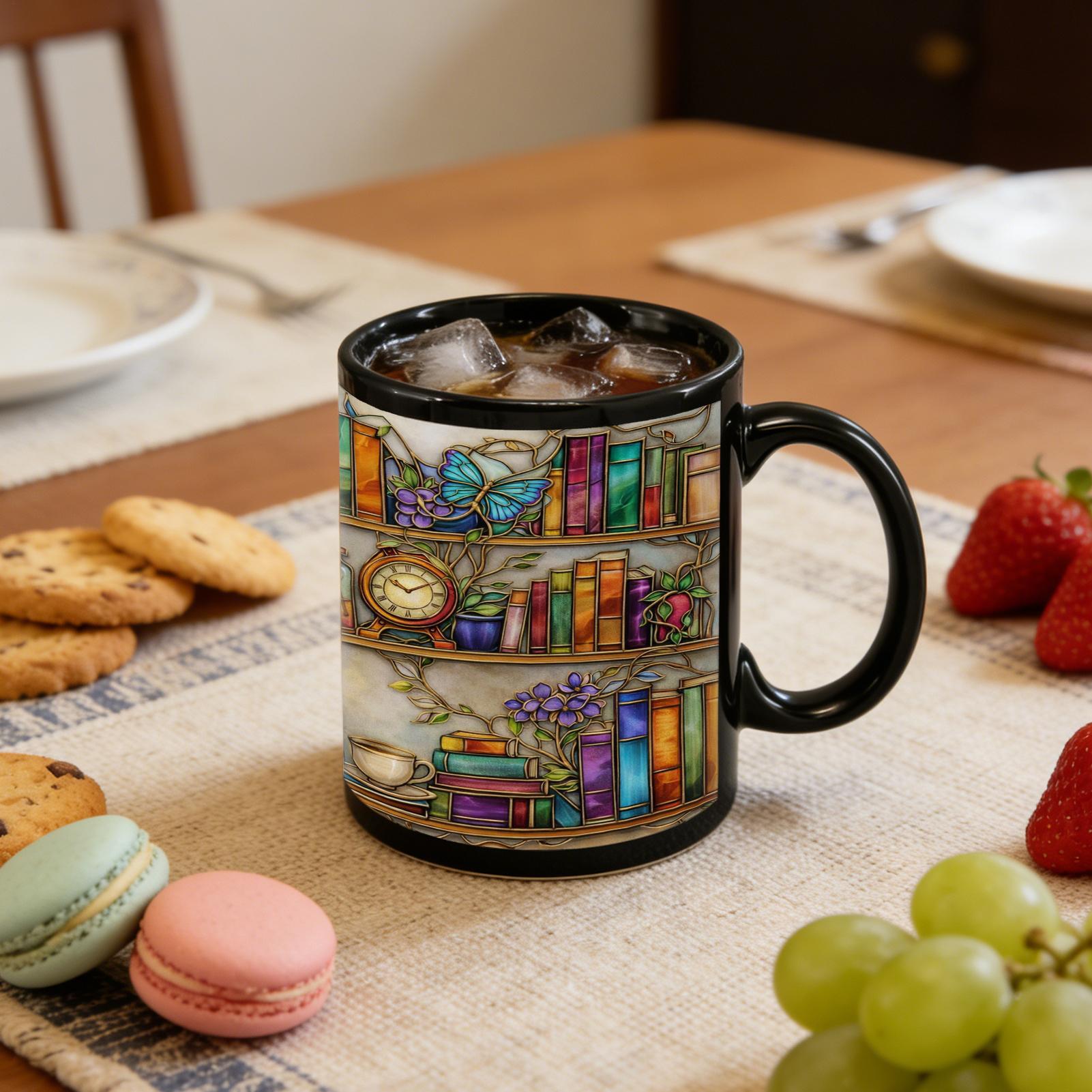 Mug Kopi Tema Kucing Tahan Pan - Coffee Tea Library ulasan dan harga