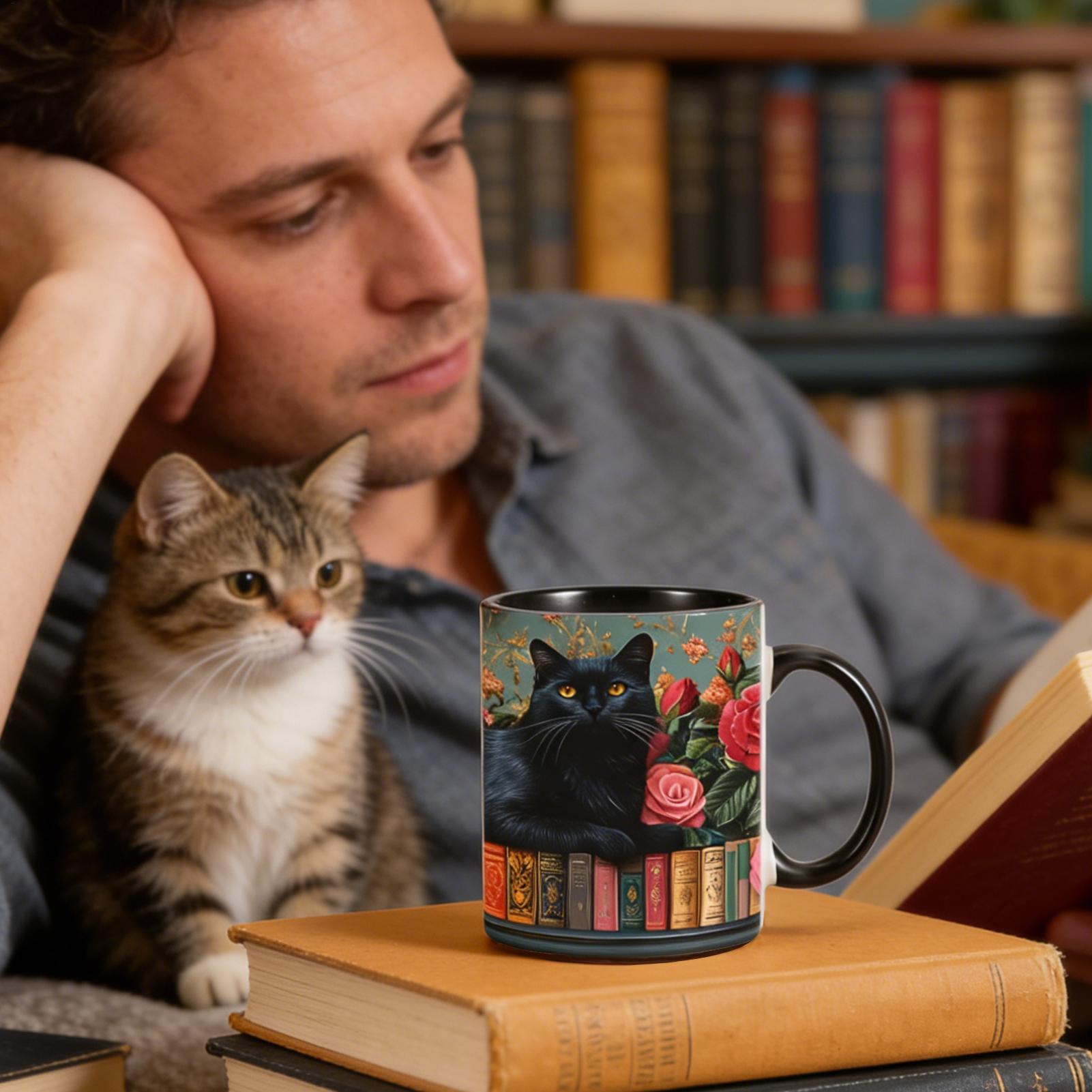 Mug Kopi Tema Kucing Tahan Pan - Coffee Tea Library ulasan dan harga