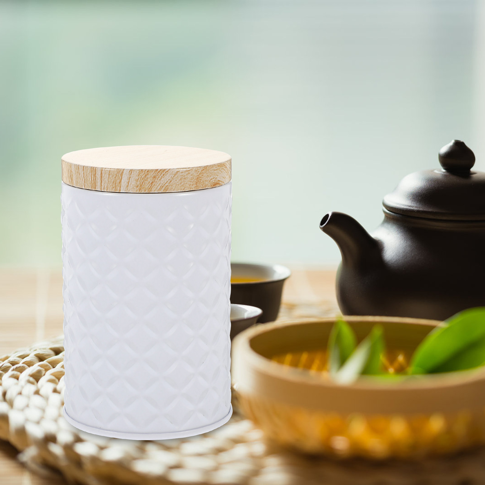 2 Buah Wadah Penyimpanan dari  - Coffee Tea Organizer ulasan dan harga