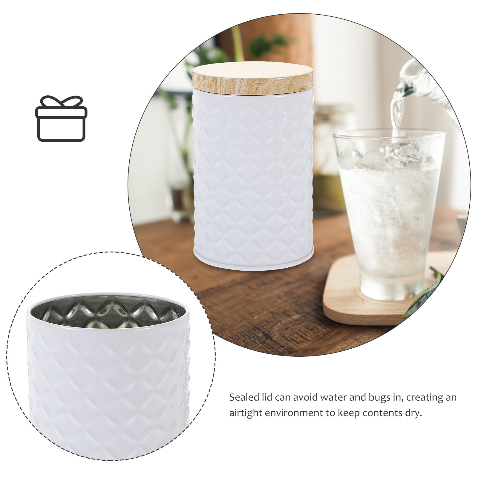 2 Buah Wadah Penyimpanan dari  - Coffee Tea Organizer ulasan dan harga