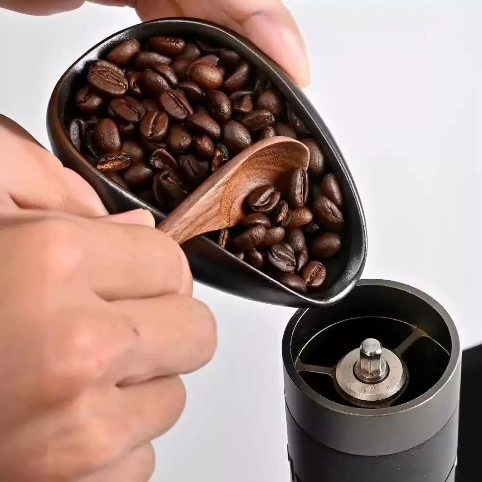 Nampan Dosis Biji Kopi Keramik - Coffee Bean And Tea Leaf ulasan dan harga