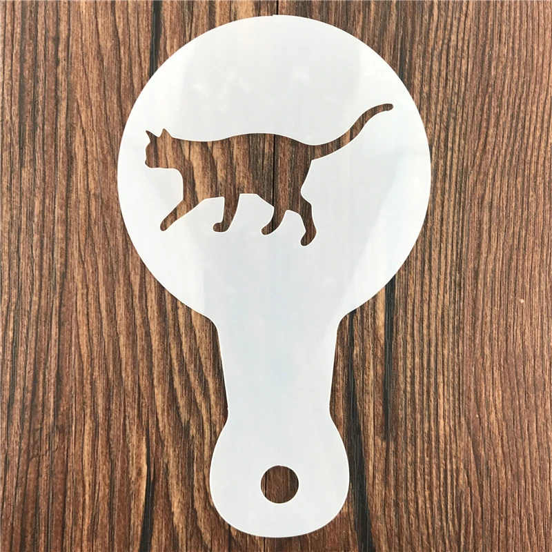 5 Buah DIY Stensil Seni Latte  - Coffee Stencil Art ulasan dan harga