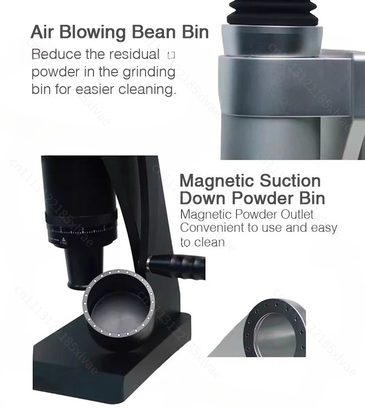 Penggiling Kopi Manual 63mm de - Burr Hand Grinder ulasan dan harga