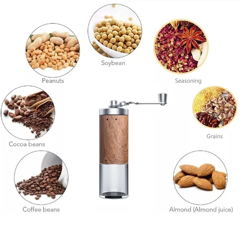 Penggiling Kopi Manual Portabe - Burr Hand Grinder ulasan dan harga