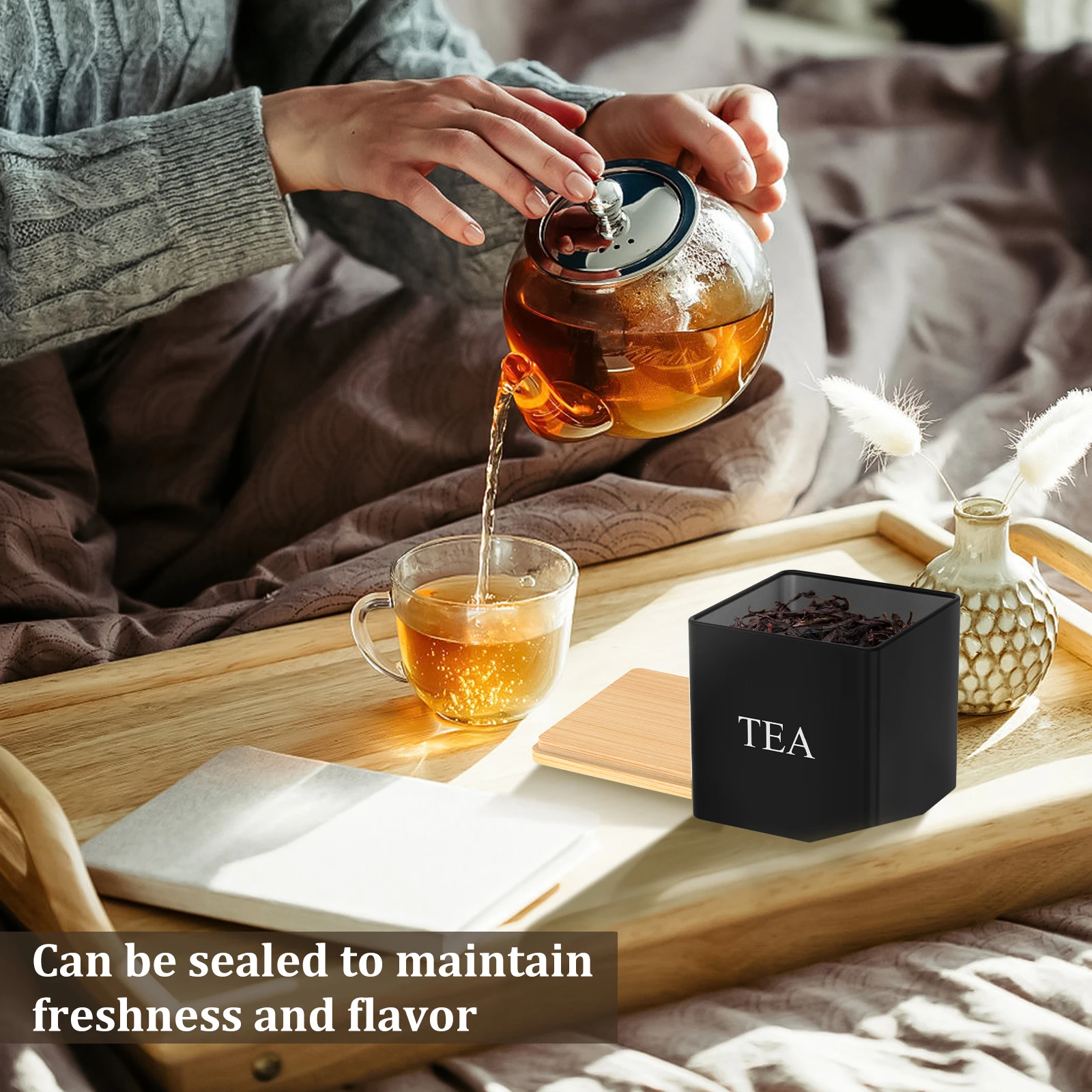 Set 3 Buah Kaleng Kopi Gula Te - Coffee Tea And Sugar Canister Set ulasan dan harga