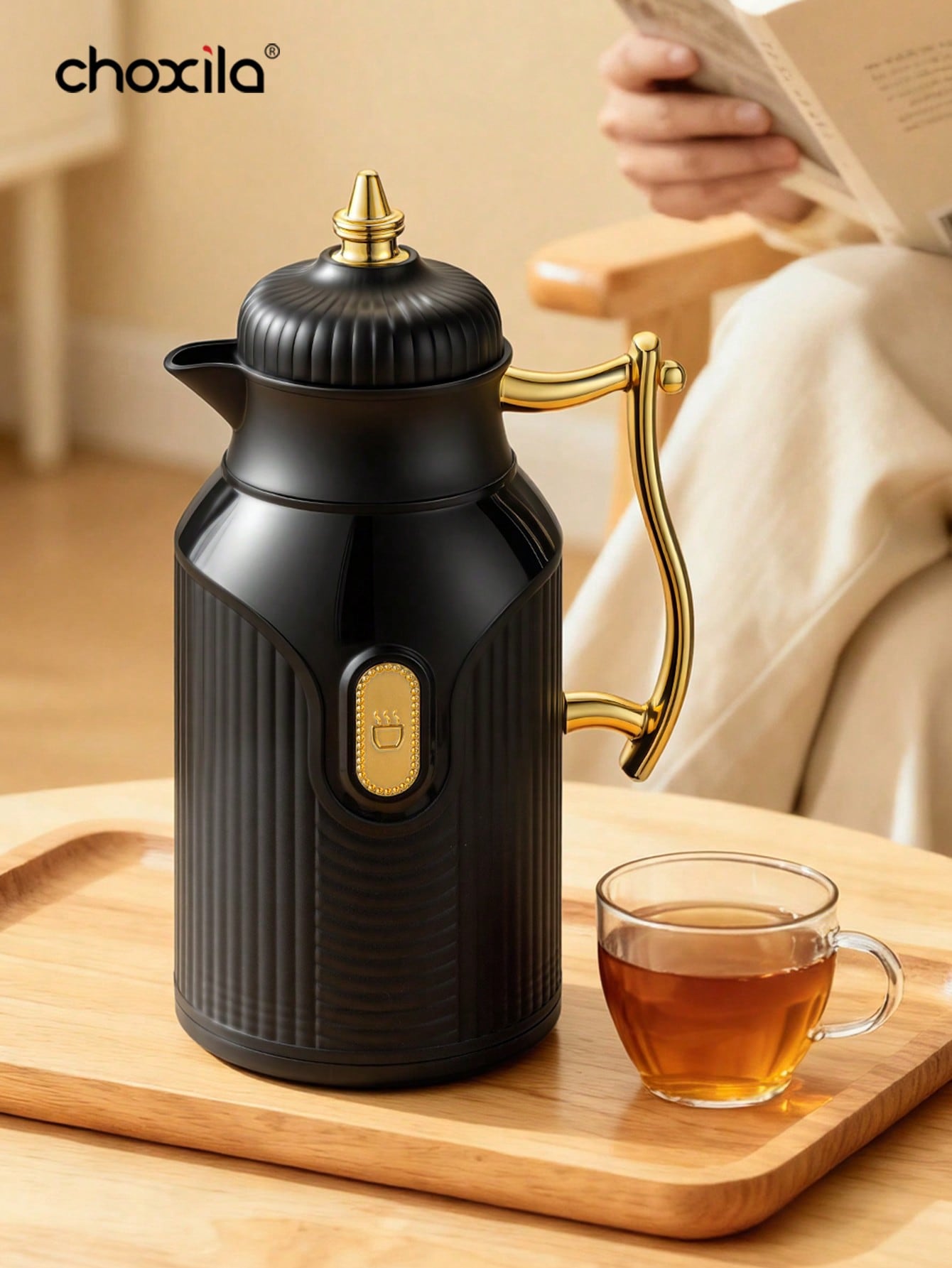 1 buah teko berinsulasi kapasi - Coffee Y Tea ulasan dan harga