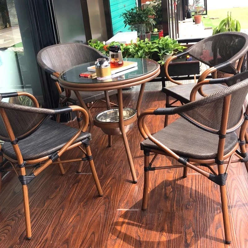 Set meja dan kursi rotan untuk - Coffee Tea Garden ulasan dan harga