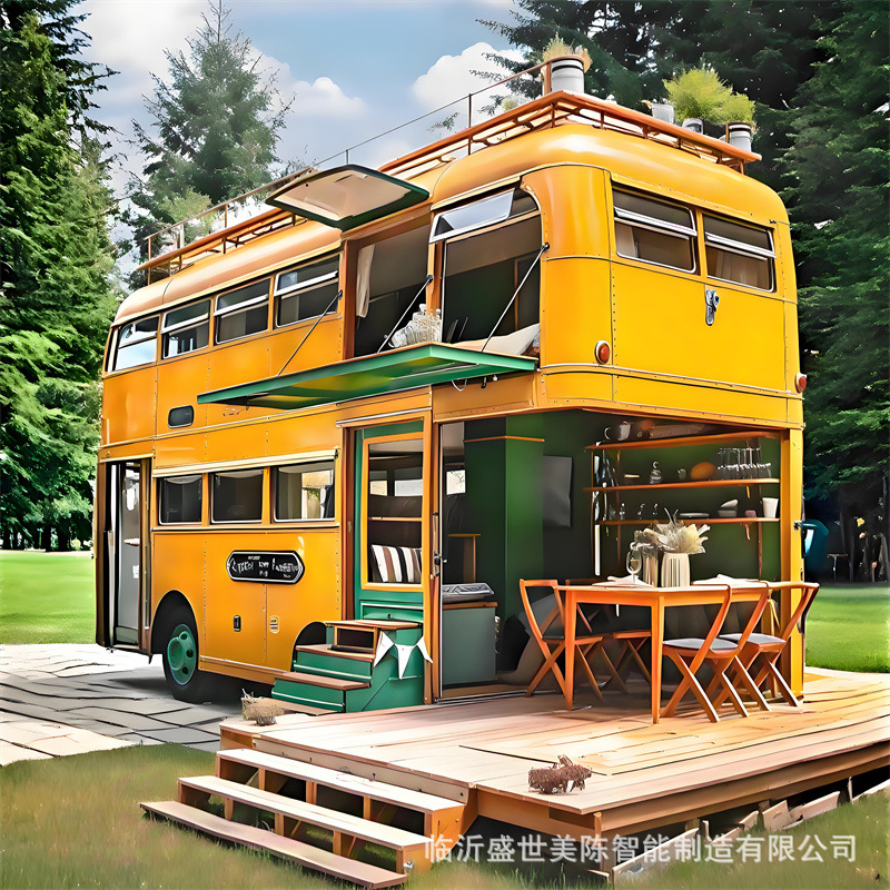 【Desain Baru】Gerobak Bus Tingk - Coffee Tea & Hot Chocolate ulasan dan harga