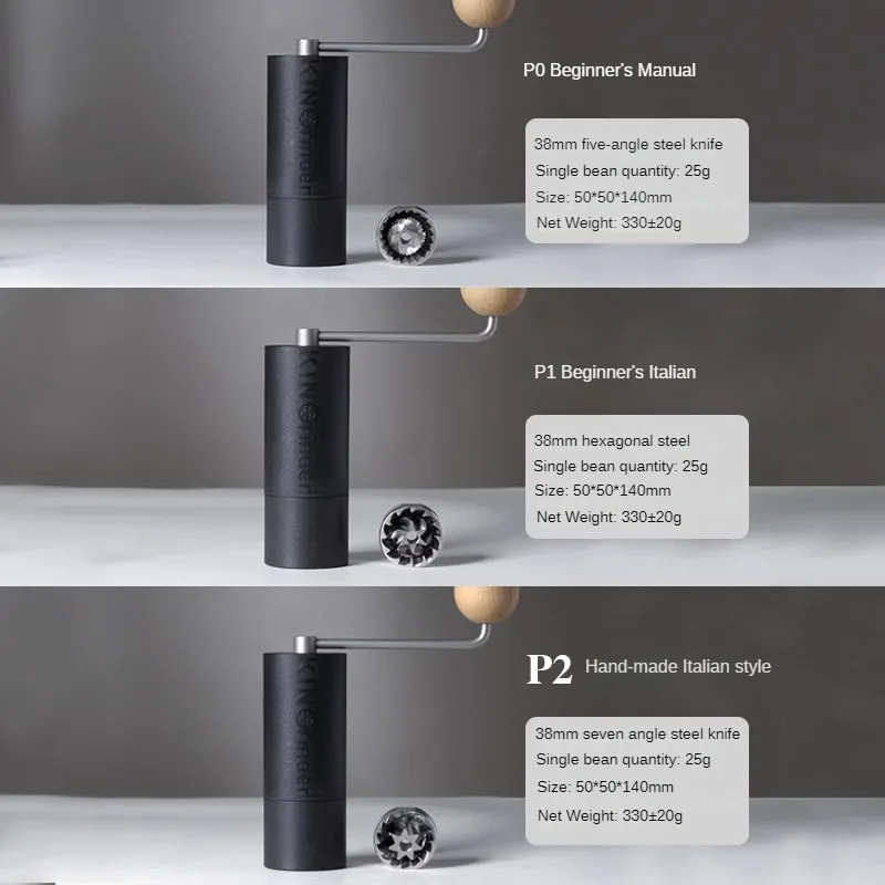 Kingrinder Penggiling Kopi Man - Burr Hand Grinder ulasan dan harga