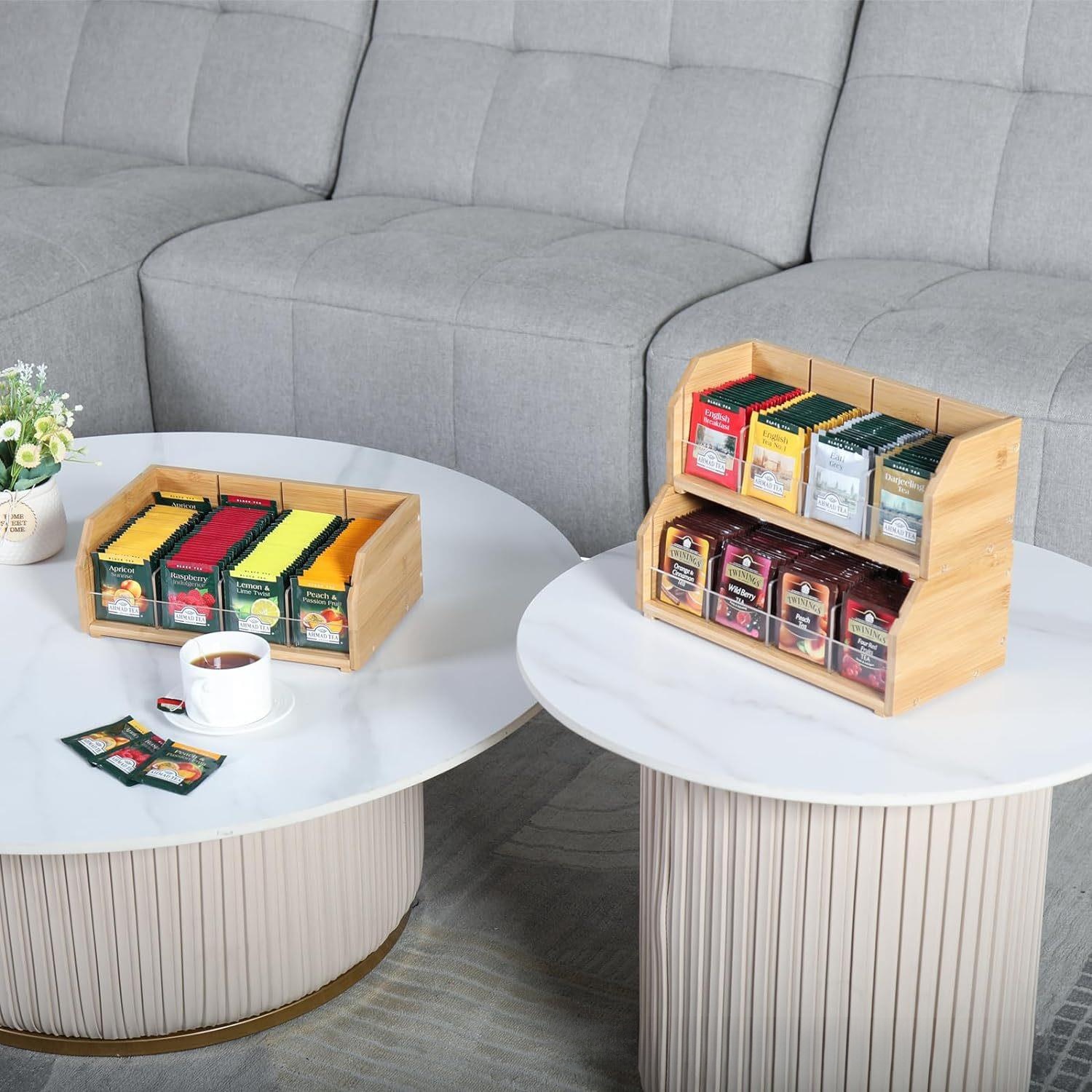 Kotak Penyimpanan Kantong Teh  - Coffee Tea Organizer ulasan dan harga