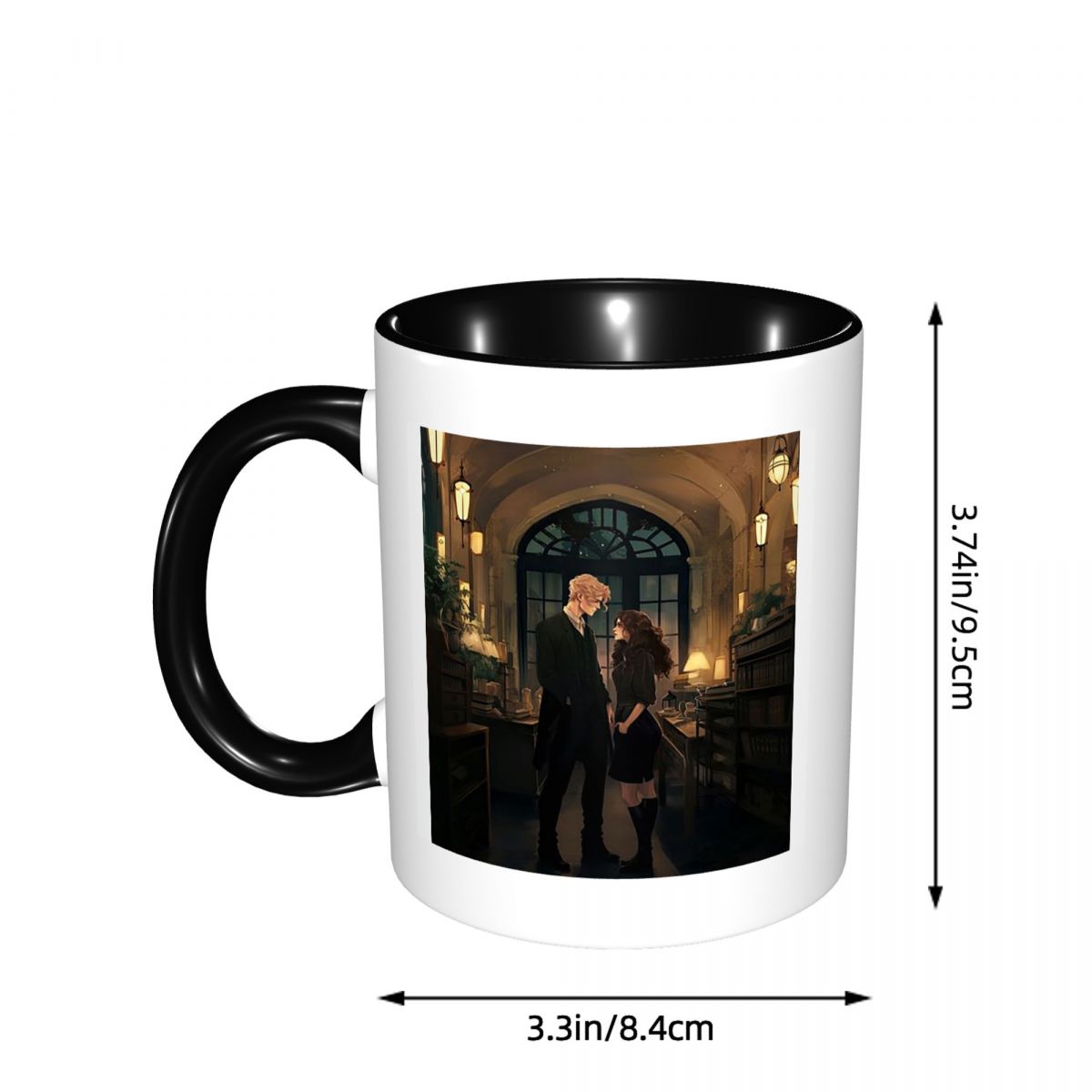 Dramione At The Library Mug Ca - Coffee Tea Library ulasan dan harga