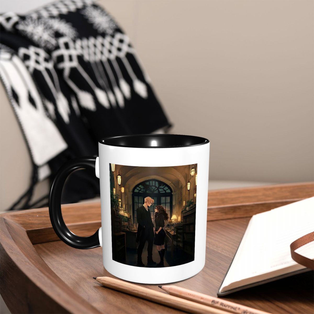 Dramione At The Library Mug Ca - Coffee Tea Library ulasan dan harga