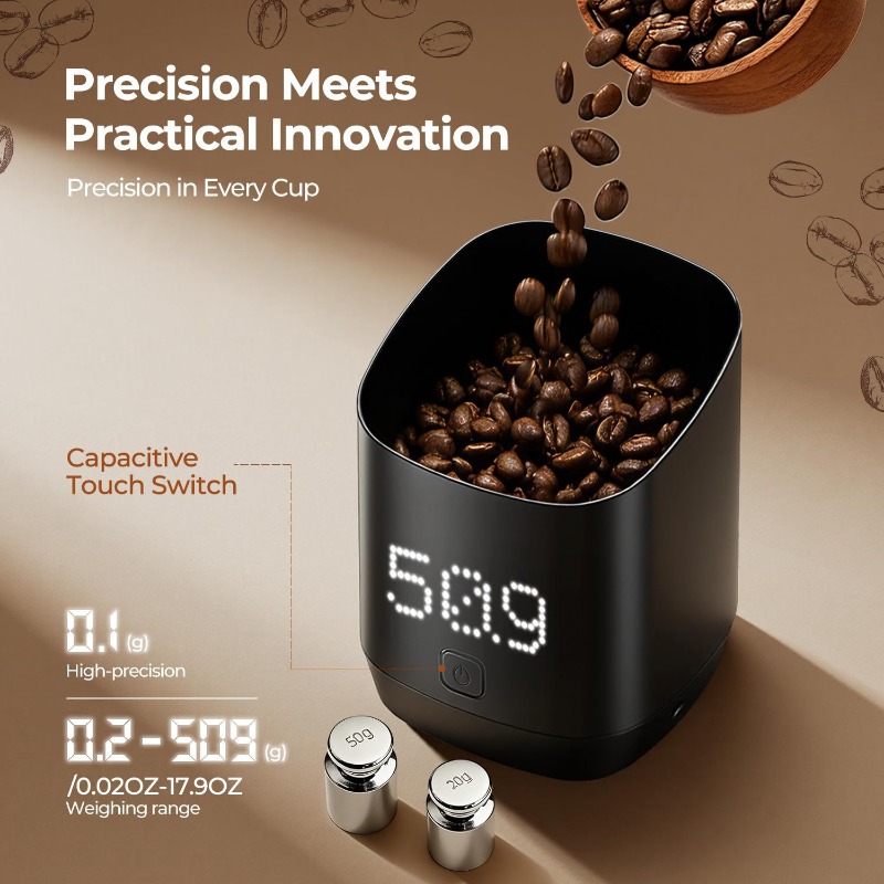Cangkir Penimbang Kopi Pintar  - Coffee Bean Scale ulasan dan harga