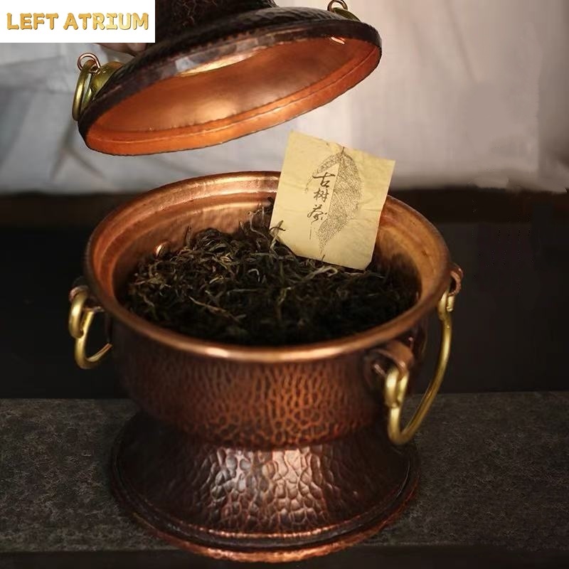 Wadah Serbaguna Tembaga Murni  - Coffee Bean And Tea Leaf ulasan dan harga