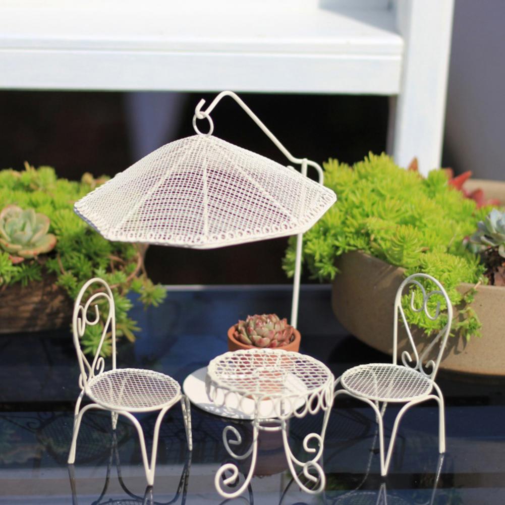 Meja/Kursi Bistro Miniatur Rum - Coffee Tea Garden ulasan dan harga