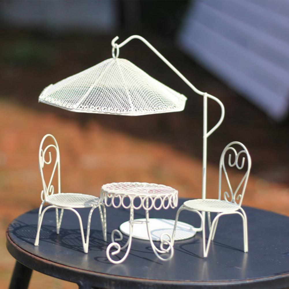 Meja/Kursi Bistro Miniatur Rum - Coffee Tea Garden ulasan dan harga