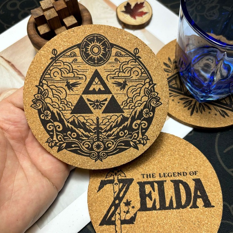 Zelda Coaster Kartun Anime Bul - Coffee Y Tea ulasan dan harga