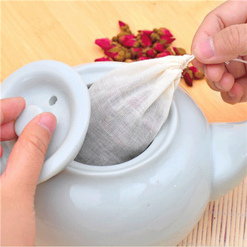 1 Buah/10 Buah Tas Teh Katun T - Coffee Tea Garden ulasan dan harga