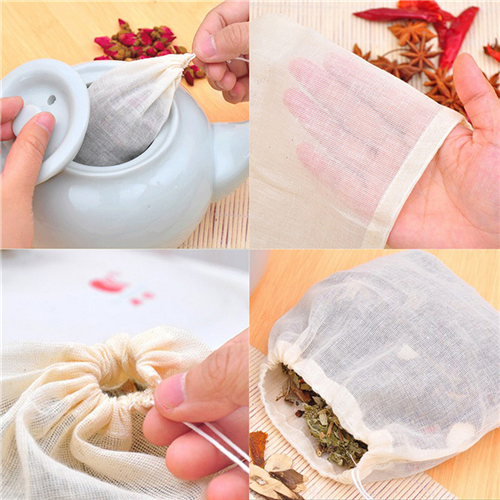 1 Buah/10 Buah Tas Teh Katun T - Coffee Tea Garden ulasan dan harga