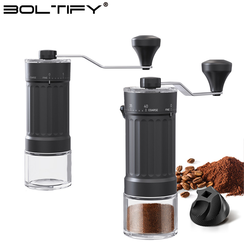 BOLTIFY High-Q Penggiling Kopi - Burr Hand Grinder ulasan dan harga