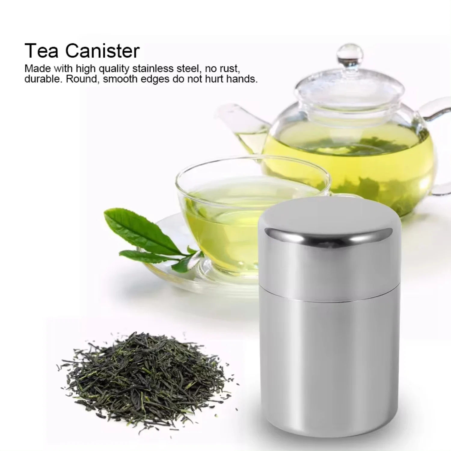 Wadah Kaleng Daun Teh Baja Tah - Coffee Tea Sugar Set ulasan dan harga