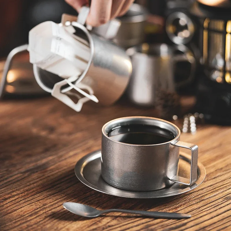 Set Cangkir Kopi Seri Retro Di - Coffee Tea And Sugar Canister Set ulasan dan harga