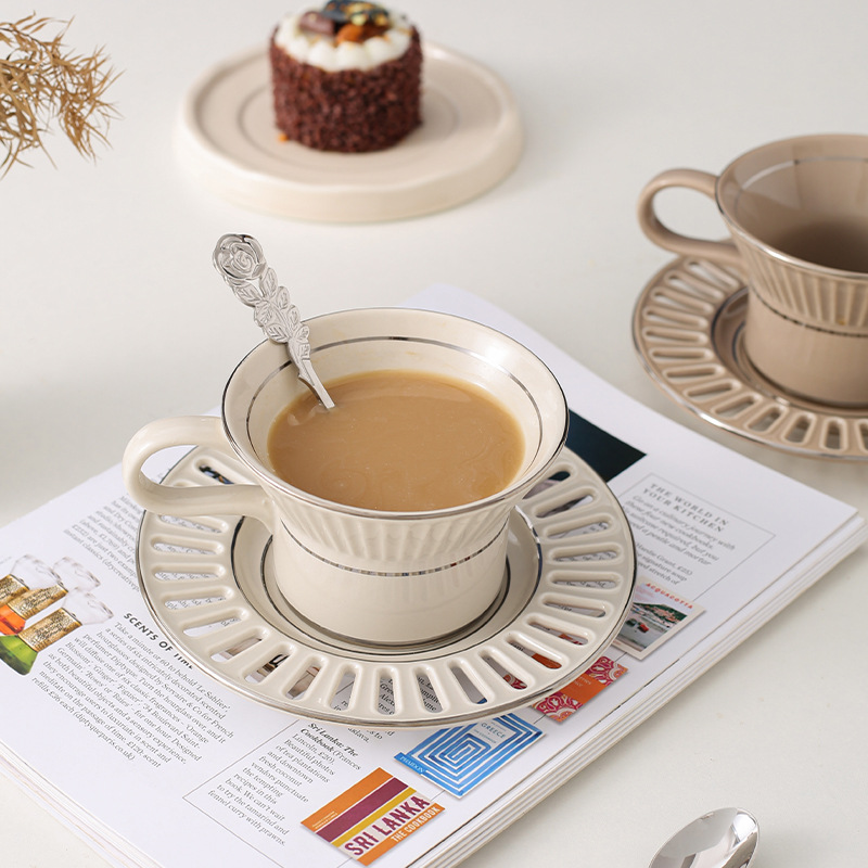 Piring Cangkir Kopi Keramik Me - Coffee Tea Sugar Set ulasan dan harga