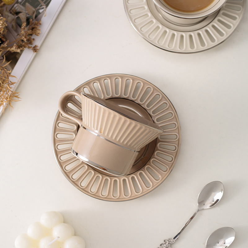 Piring Cangkir Kopi Keramik Me - Coffee Tea Sugar Set ulasan dan harga