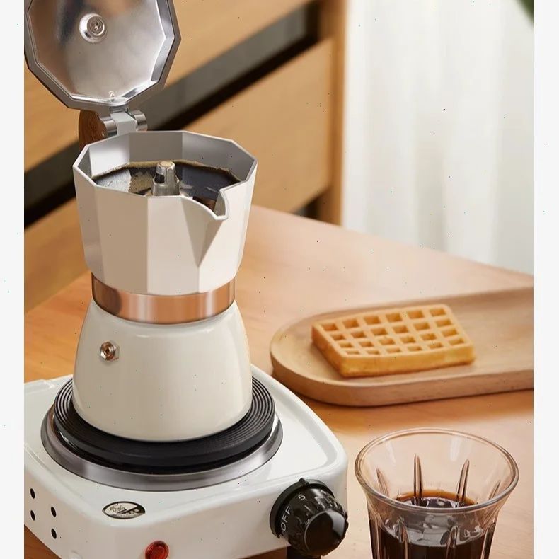 Set Pembuat Kopi Moka Pot Berb - Coffee Tea Making Machine ulasan dan harga